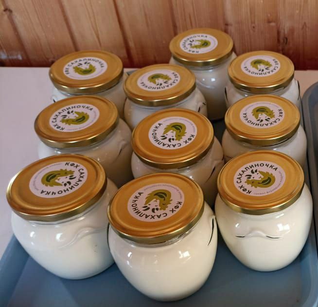 Молочная и сырная продукция от КФХ Сахалиночка