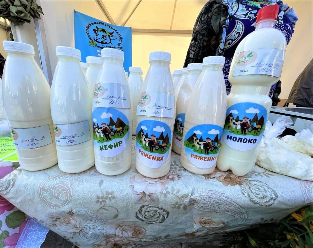 Свежая молочная продукция от КФХ Чешевой Л.Н.